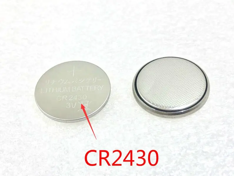Новый оригинальный 5 шт. CR2430 2430 3V корпус литий ионного Батарея Фирменная Новинка