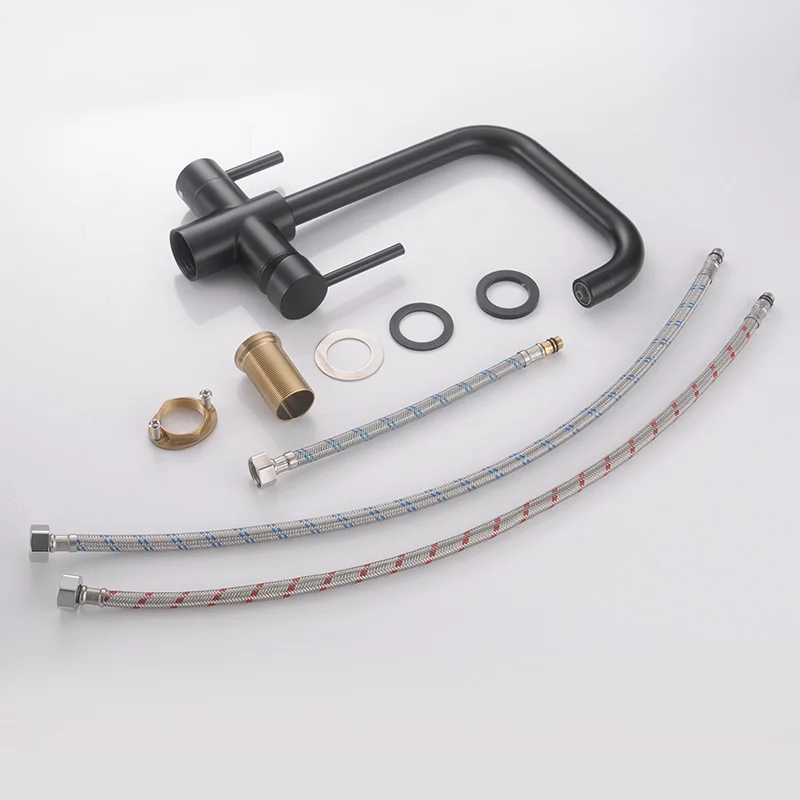 Смеситель для кухонной раковины ROVOGO 3 в 1 с краном питьевой воды эргономичные