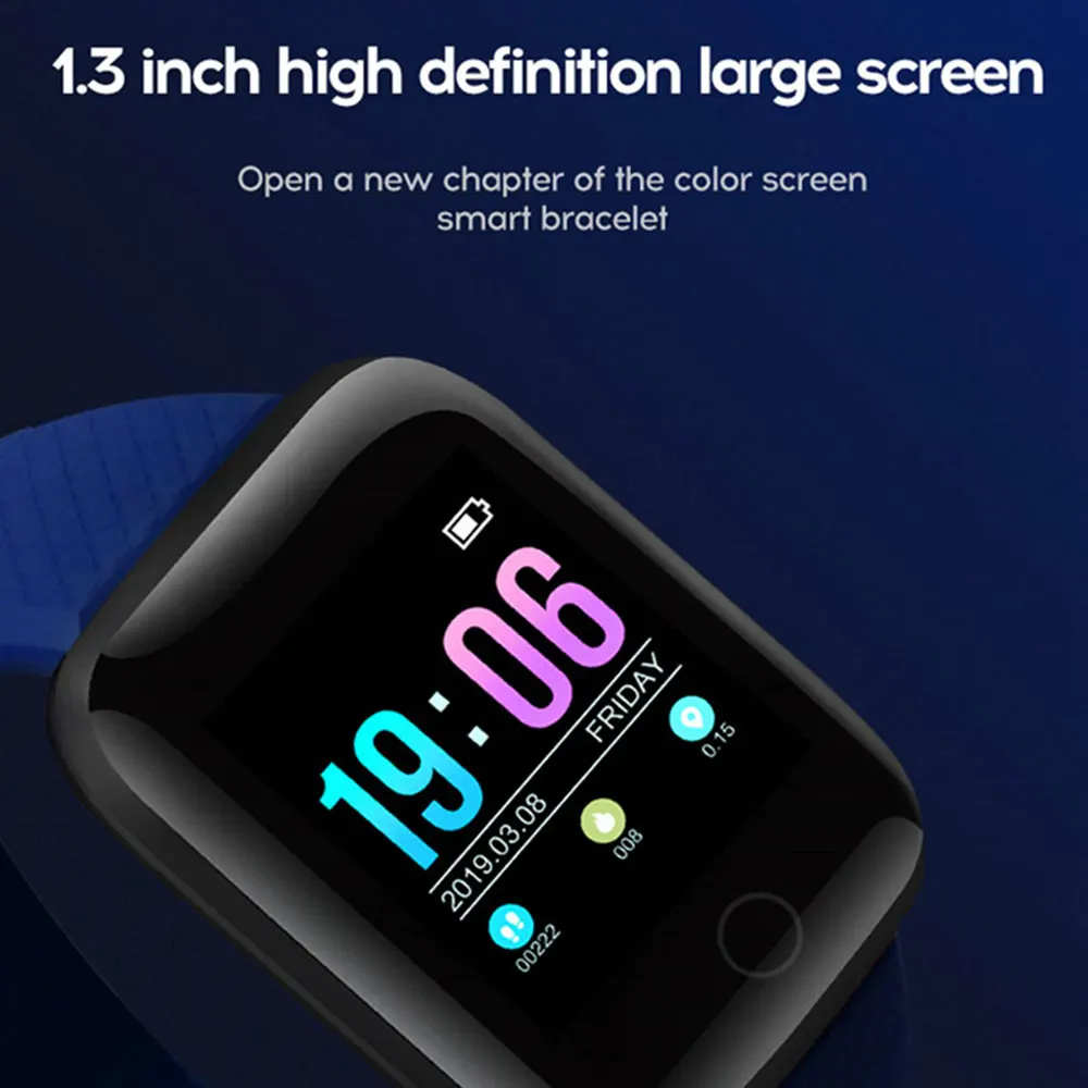 Cewaal D13 Смарт-часы для мужчин и женщин Android Apple Phone водонепроницаемый трекер