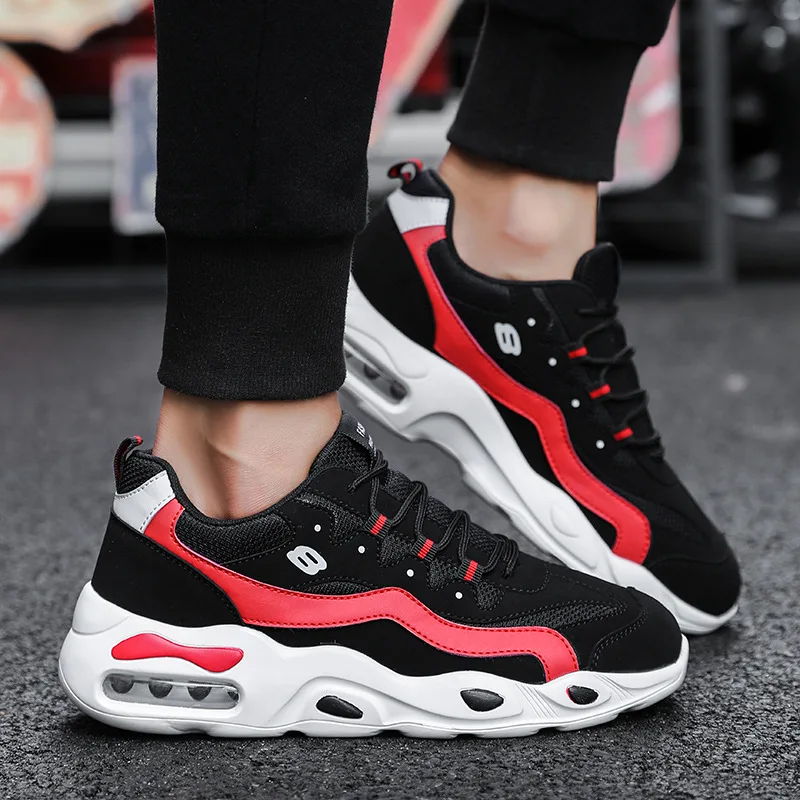 Новинка 2020 мужские и женские Прогулочные кроссовки беговые сетчатая дышащая