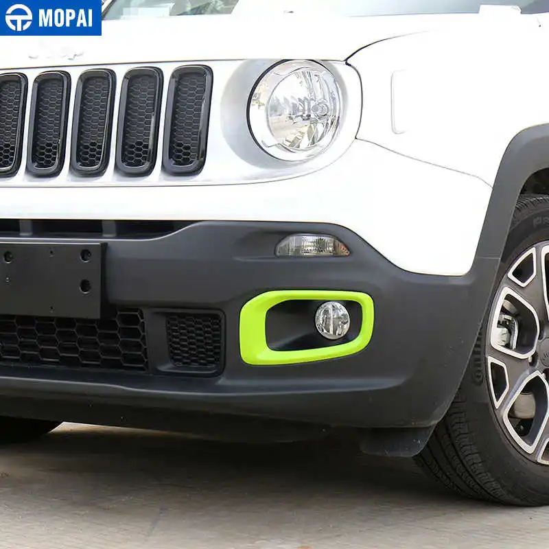 Наклейки MOPAI на передние противотуманные светильник ры для Jeep Renegade 2015-2016 |