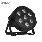 DJWORLD 7x18W RGBW-UV 6in1cost-эффективный DMX512 светодиодный настенный светильник для диджея, сцены, дискотеки, церкви, Рождества