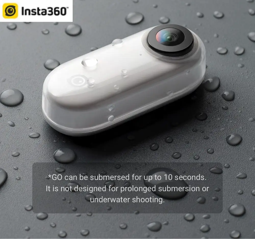 Insta360 GO Splashprooof Экшн-камера AI автоматическое изменение Hands-free маленький стабилизатор PK Gopro Hero Insta 360 One X EVO