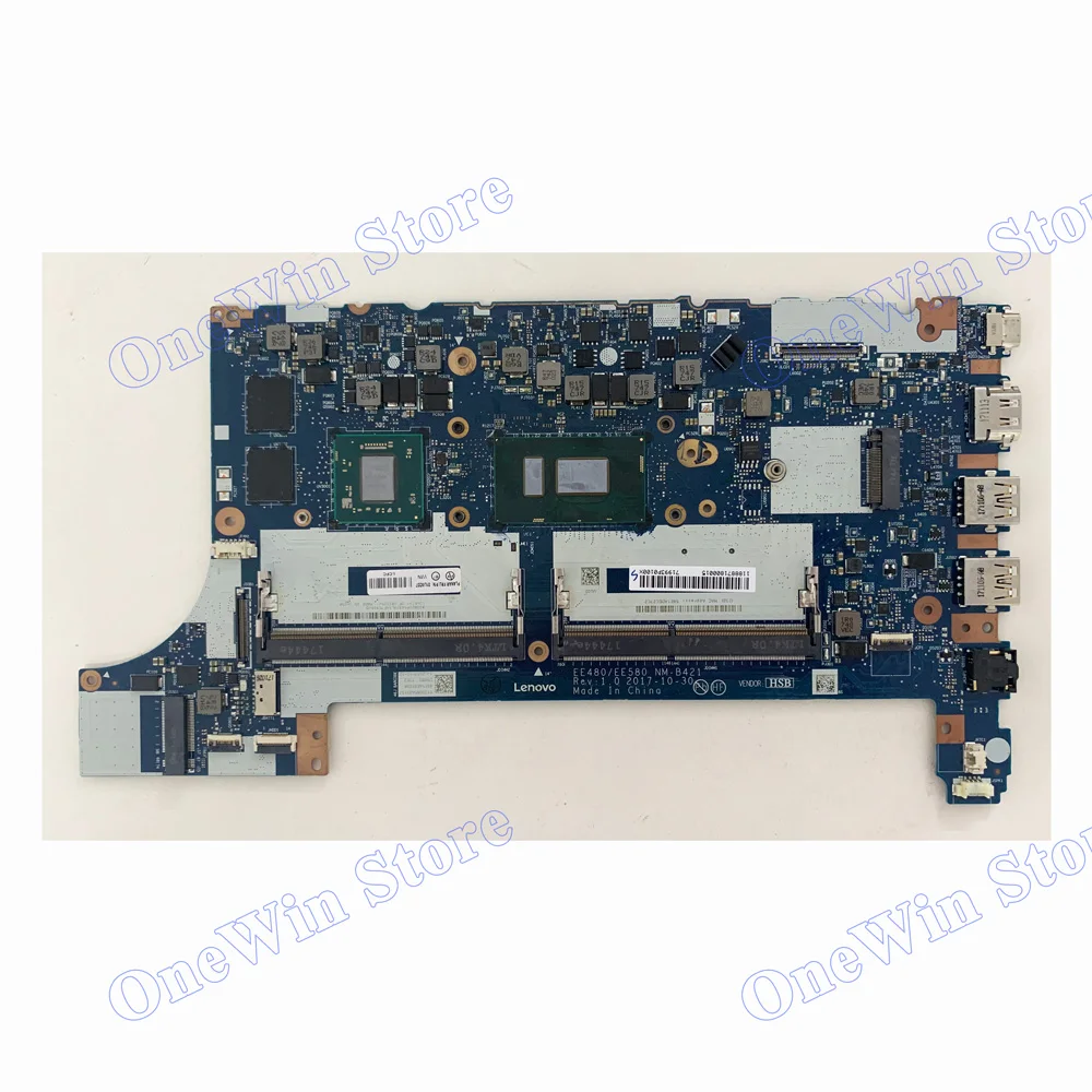 I5 8250U 550 2G DDR5 для ThinkPad E480 20KN 20KQ Lenovo независимых материнская плата EE480EE580 NM B421 01LW196