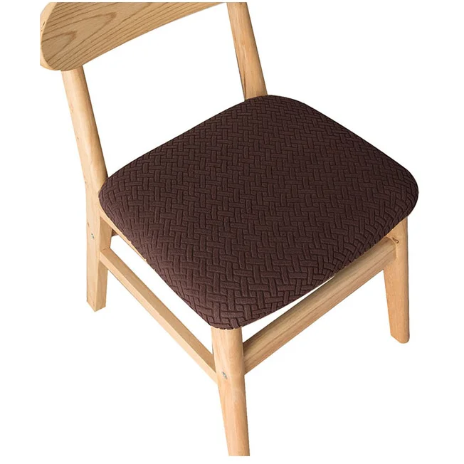 Съемный чехол для стула жаккардовый эластичный на стул столовой кухни 6 шт./компл.