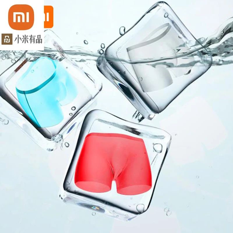 

Мужские шелковые трусы youpin, ультратонкие, бесшовные, прозрачные