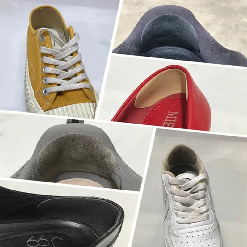 4PCS Crash Insole Patch Shoes Back Sticker Anti-dropping Sport Sneaker Heel Anti Blister Friction Anti-wear Feet Pad Cushion