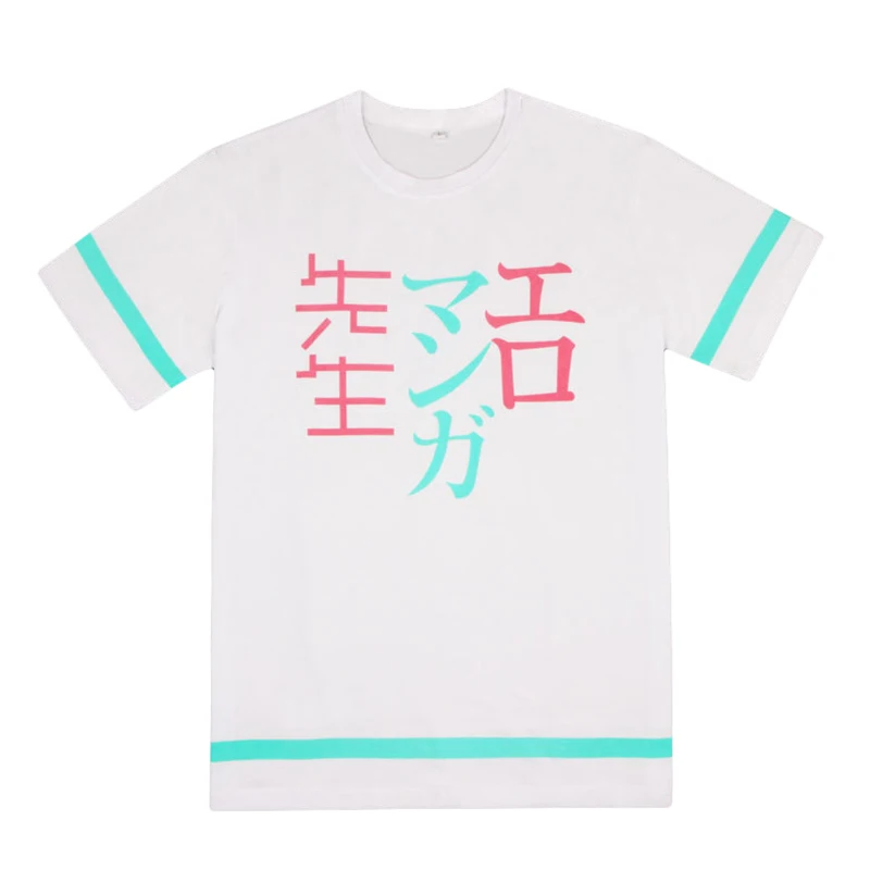 Brdwn Eromanga Sensei унисекс Izumi Sagiri Косплей костюмы футболка с коротким рукавом футболки