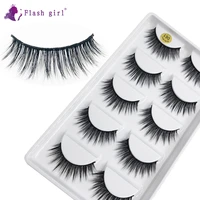flash girl 061 excellent material handmade 3d mink eyelashes 61 styles 5pairs per box customize private logo