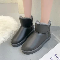 large size 45 snow boots women 2021 new fashion winter low tube warmth round toe womens cotton shoes womens short boots women