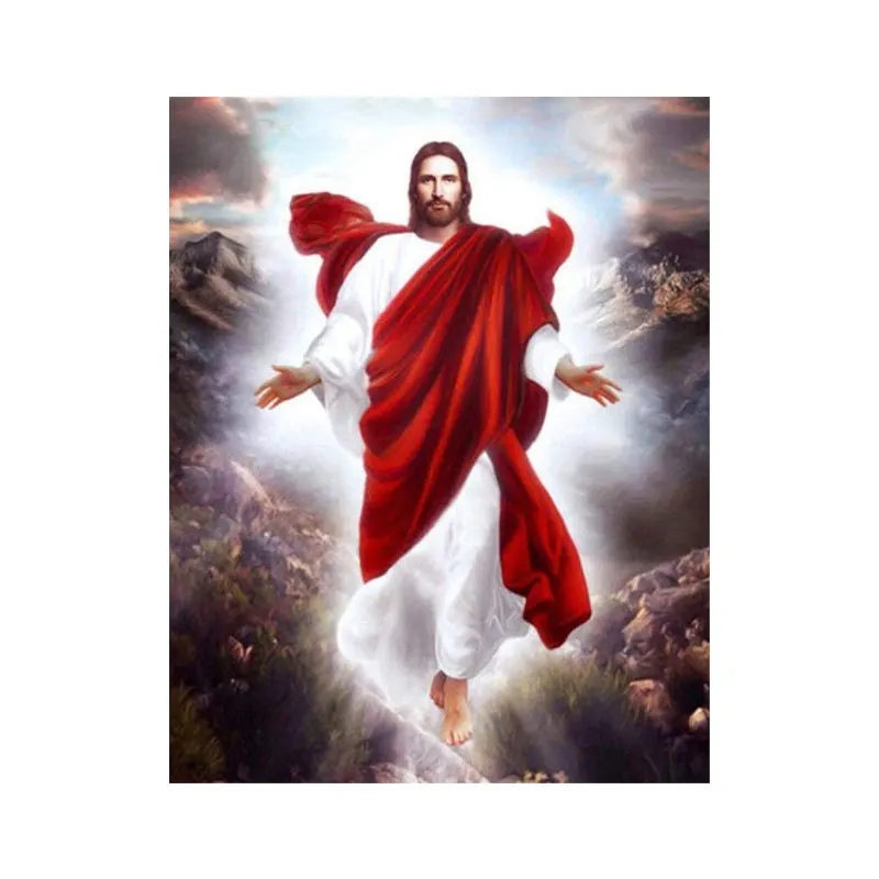 Алмазная вышивка &quotсделай сам&quot крестиком религиозная икона 5d алмазная мозаика