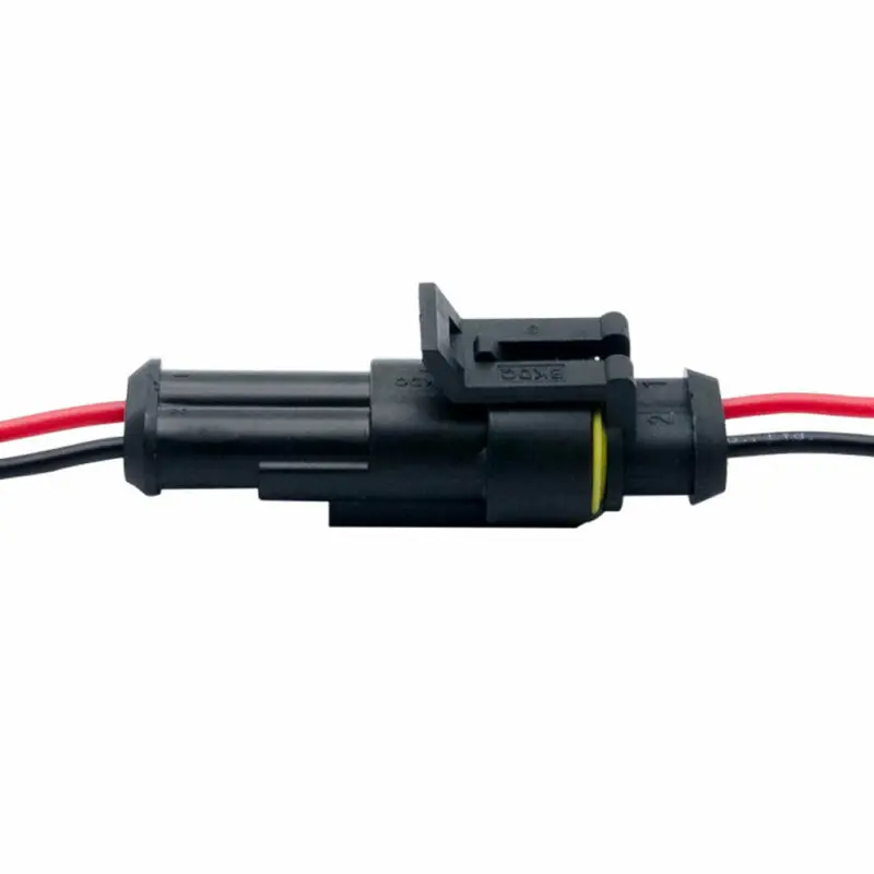 

For Automobile Plug Cable Kit Motorcycle Trucks Caravans Plastic + Copper
