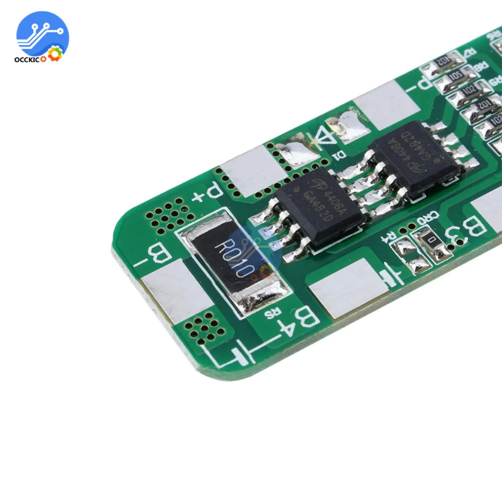 Bms 3s Защитная плата для аккумулятора балансировочная печатная плата BMS 18650 литий-ионная зарядная плата защитная схема 3-5A
