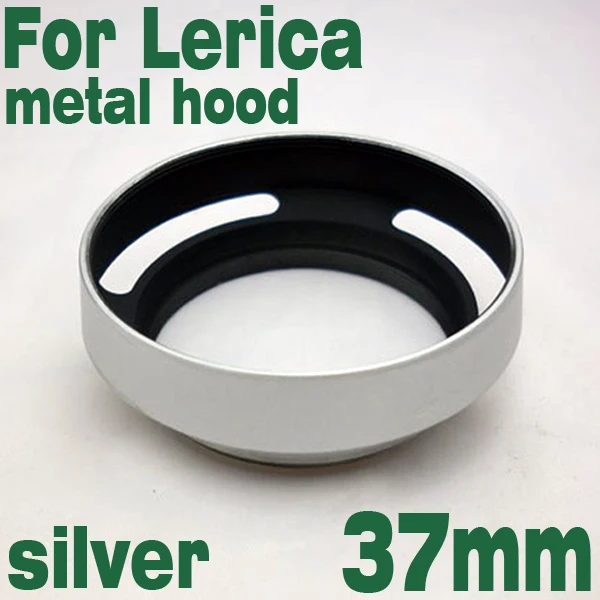 Бренд COMLYO новинка серебристая металлическая вентилируемая бленда для объектива