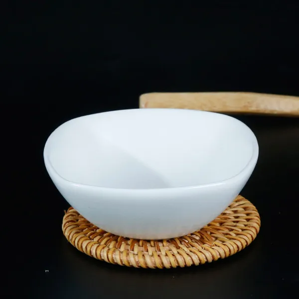 Чашка чая Цзиндэчжэнь чисто ручной работы кружка квадратная белая керамическая