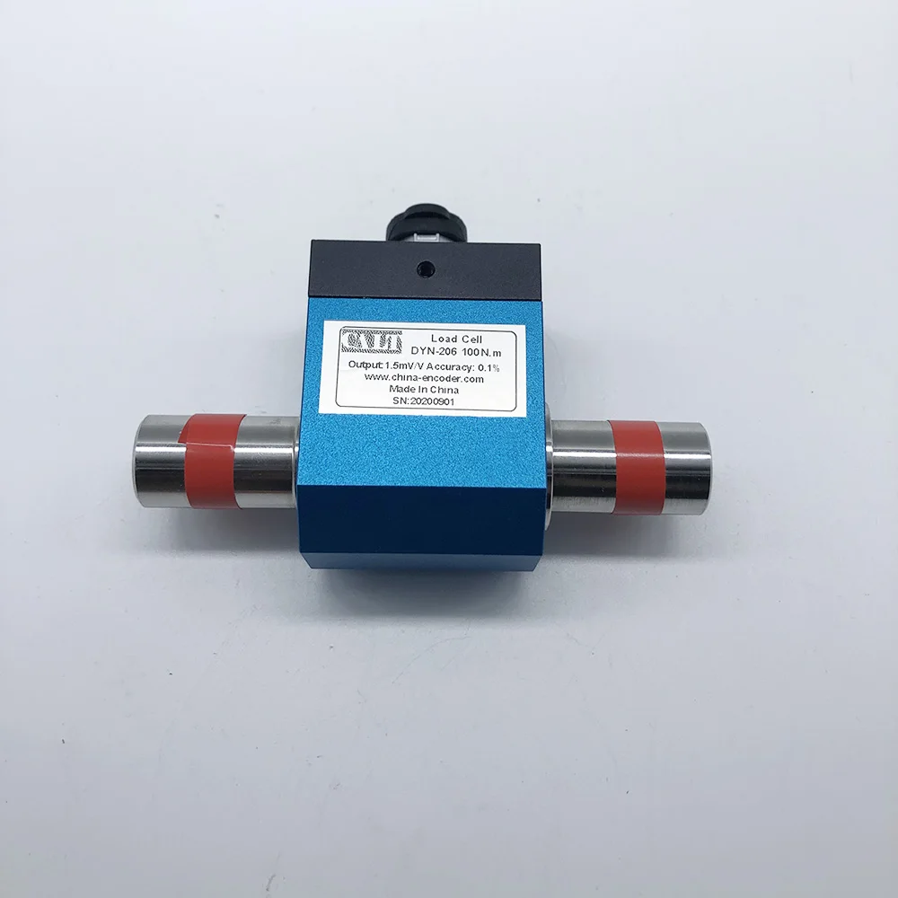 

DYN-206 Dynamic torque sensor with cable 300Nm large measuring range small size force torque sensor