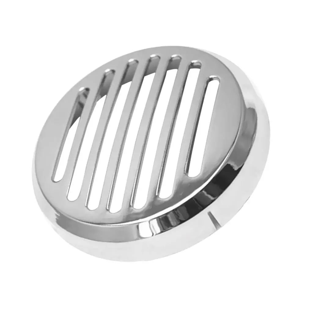

Motorcycle Horn Cover Covers Round Chrome Breakdown Case 3.5 For