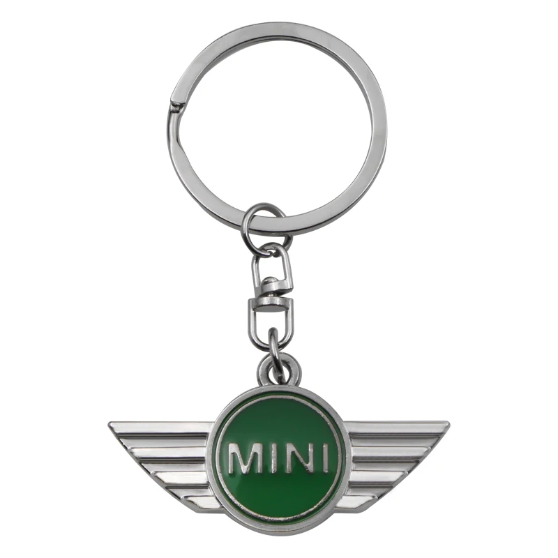 Металлический автомобильный брелок подвесной с логотипом Crest подарок для BMWs Mini
