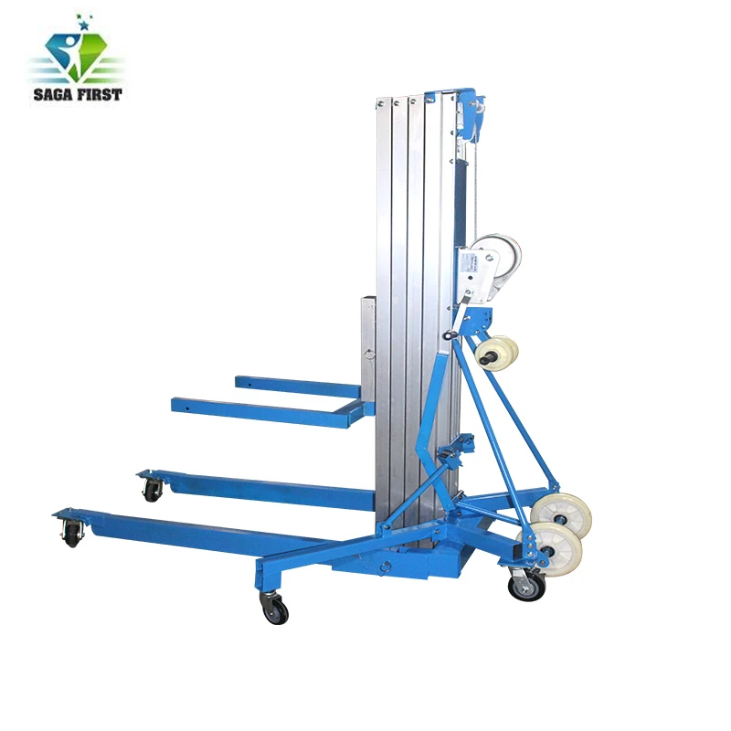 Ручная портативная алюминиевая гидравлическая подъемная платформа Aolly |