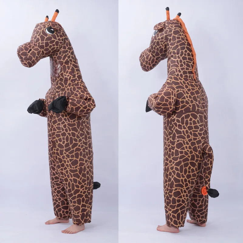 Надувной костюм для косплея жирафа одежда вечерние рекламная акция карнавал