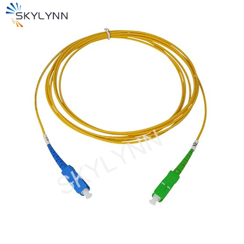 10 шт. оптоволоконный Соединительный шнур SC APC к разъему UPC 3 метра SM G652D/G657A1/G657A2 SX Core