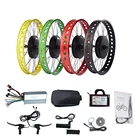 Велосипед на толстых покрышках, 202426 дюймов, 36 В, 250 350 500 Вт, 48 В, 1000 1500 Вт, передний, 135 мм, задний, 170190 мм, комплект для переоборудования велосипедов на толстых покрышках для снега, пляжа