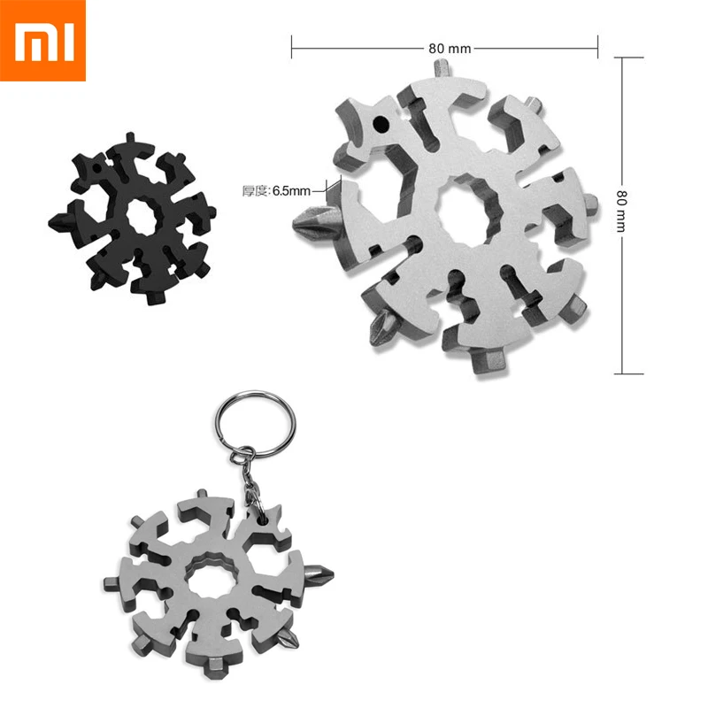 

Xiaomi 20 в одном многофункциональный гаечный ключ инструмент Снежинка гаечный ключ многофункциональный комбинированный отвертка для повседн...