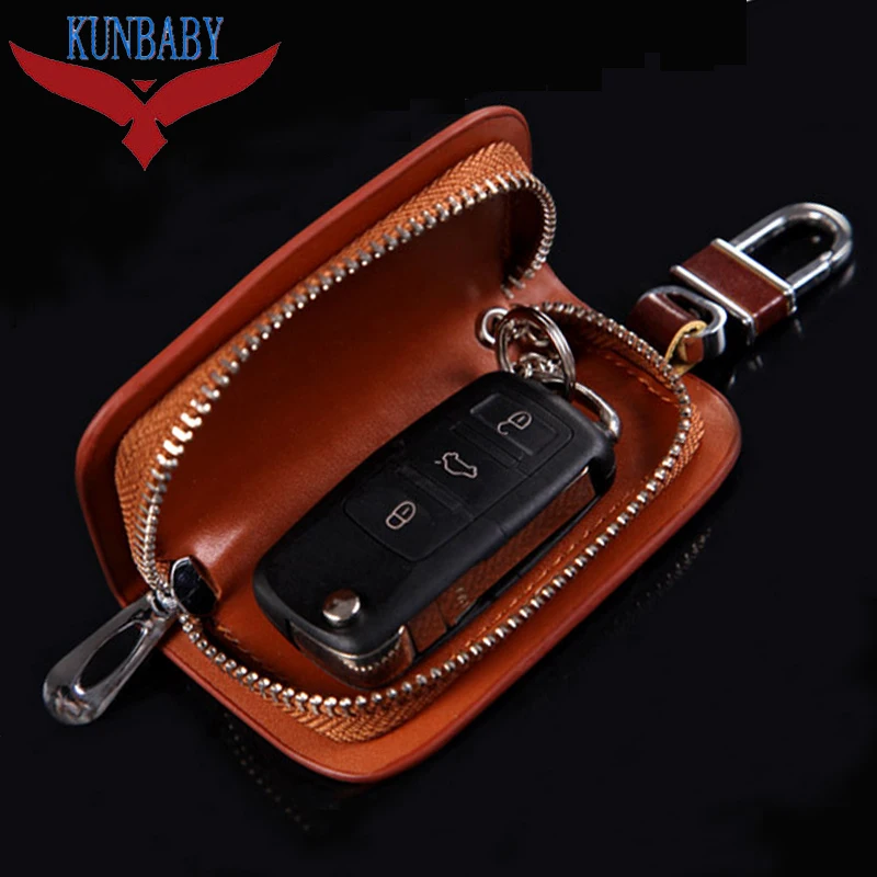 KUNBABY новинка модная сумка из натуральной кожи чехол для автомобильных ключей