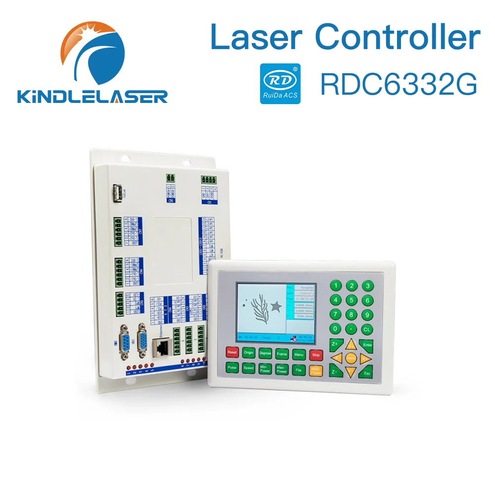 KINDLELASER Ruida dr 6332G Co2 лазерный контроллер DSP для лазерной детской лампы | Инструменты