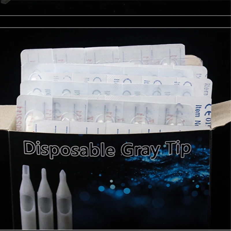 50pcs Plastic Tattoo Nozzle Tips Set 5/7/9/11/13/15RT FT Disposable Sterile Needle Tubes Machine Accessorie | Красота и здоровье