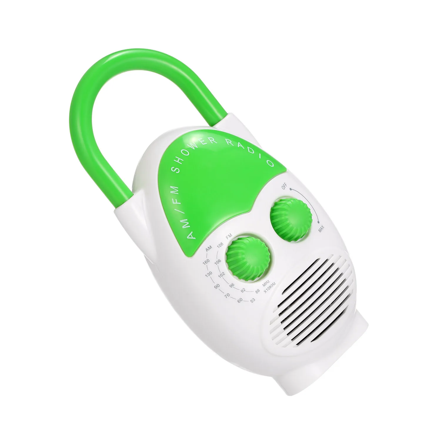 Миниатюрное AM/FM радио для душа водонепроницаемый подвесной музыкальный