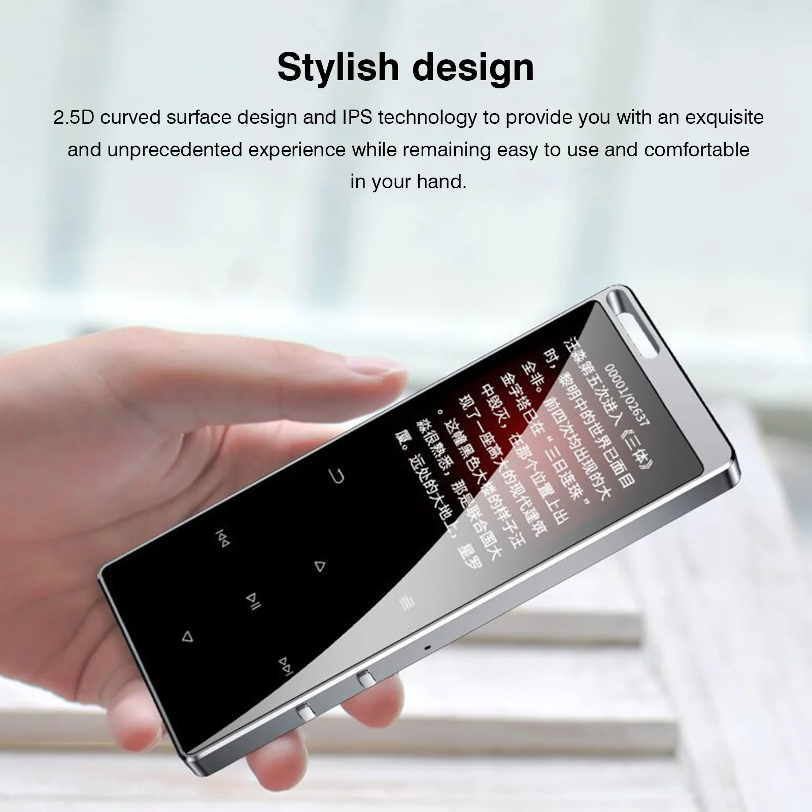 Портативный музыкальный MP3-плеер RUIZU D15 Bluetooth без потерь Hi-Fi плеер 1 8 дюйма TFT-экран