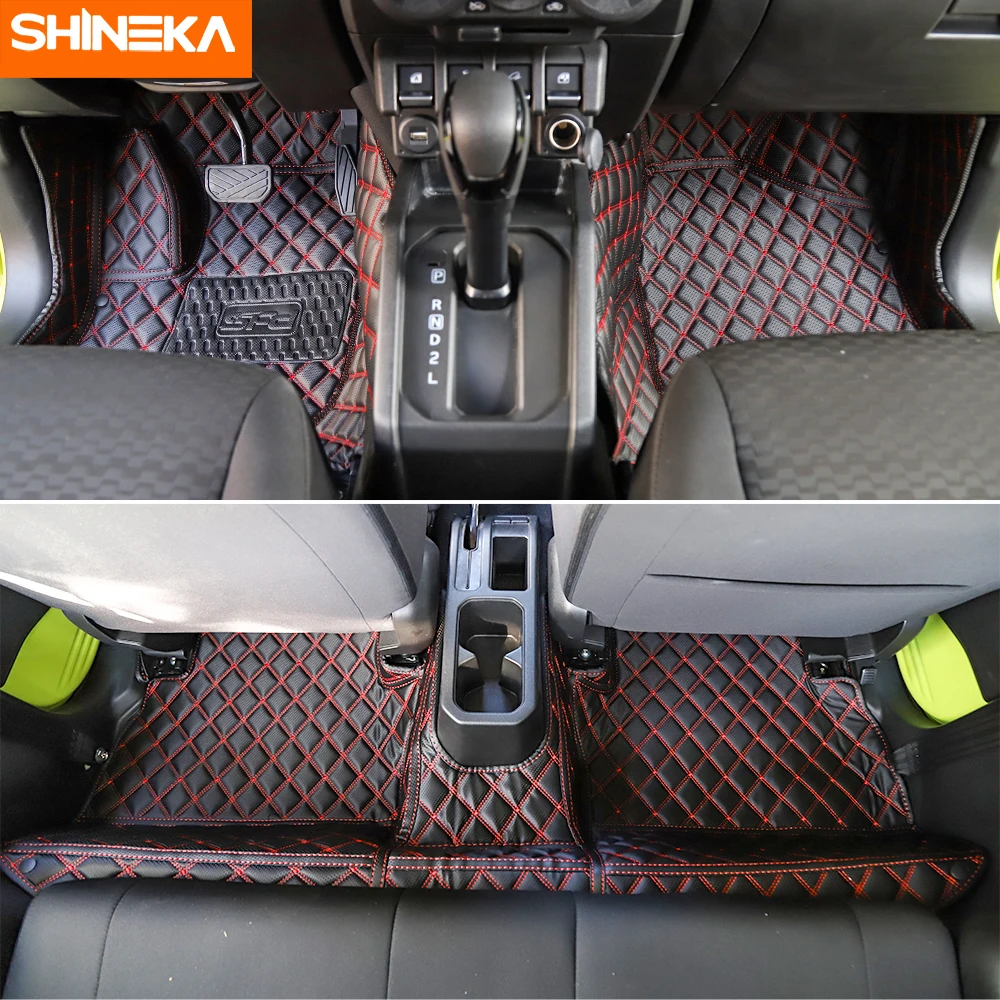 Подставки SHINEKA для ног Suzuki Jimny противоскользящие защитные напольные коврики