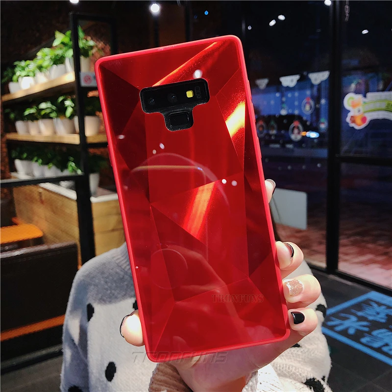 3D Алмазный блестящий чехол для Samsung Galaxy S10 S10e S9 S8 Plus S7 Edge мягкий ТПУ Note 9 8 | Мобильные