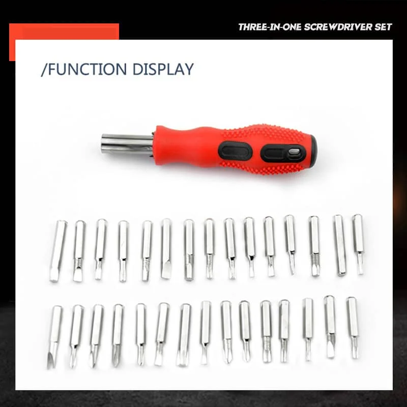 Набор Магнитных отверток 31 в 1 портативные биты Torx для ремонта мобильных