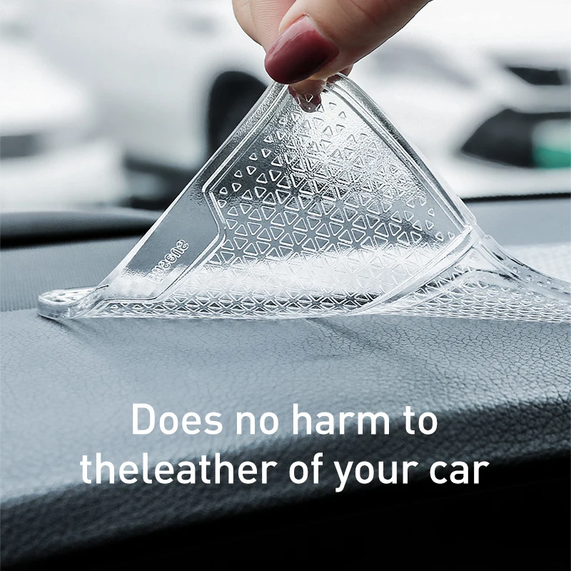 baseus car phone holder universal multifunction nano rubber pad car mount phone support non slip mobile phone wall desk sticker free global shipping