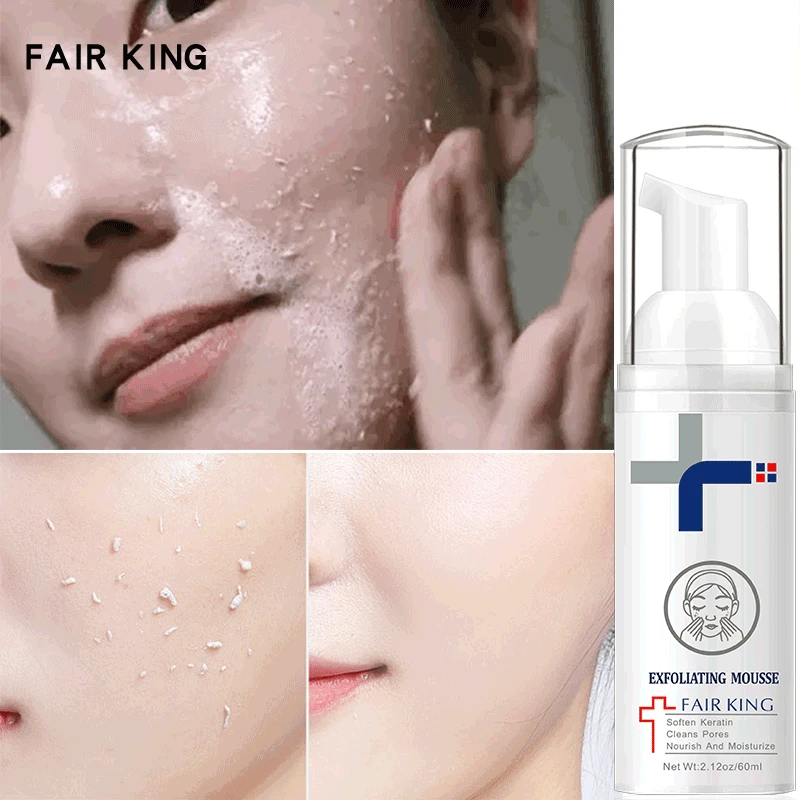 

Lactic Acid Exfoliating Face Mousse Peeling Gel Moisturizing Whitening Shrink Pores Improve Rough Smooth Skin Exfoliator Cream