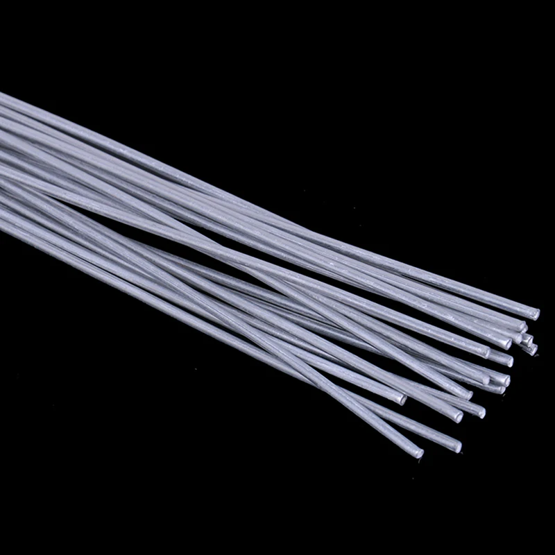 

10Pcs/set Flux Cored Aluminum Welding Electrodes Low Temperature Brazing Rods 500mm High Quality