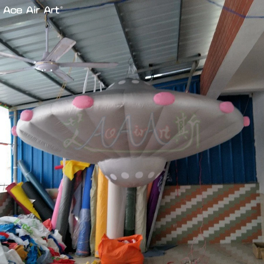 Индивидуальная копия НЛО диаметром 3 м летающее блюдце с окошком и внутренней