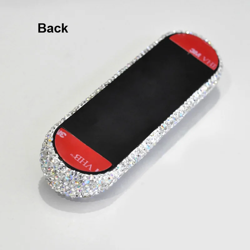 

Diamond Crystal Hideable Temporary Car Parking Card Phone Number Card Plate Telephone Number Card Rhinestones Car Stickers