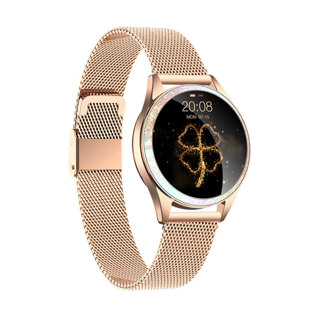 KW20 роскошные женские физиологические Смарт часы с напоминанием о вызовах IP68