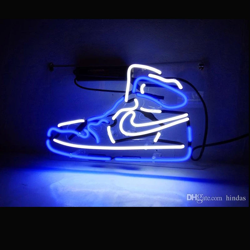 Светильник со светодиодными неоновыми лампочками для дома спальни паба отеля