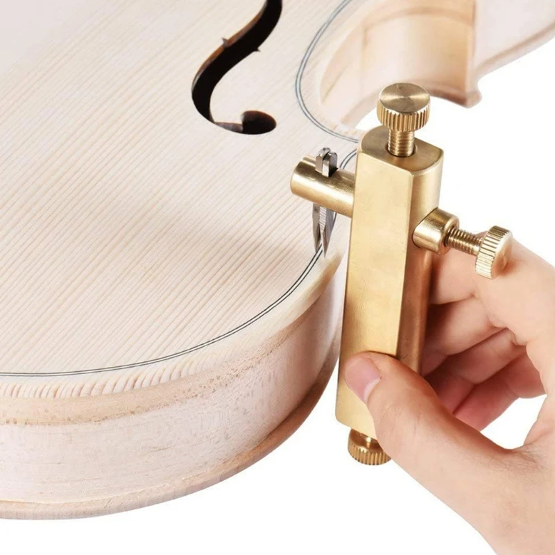 

Brass Purfling Tools Inlay Inlaid Groove Carver Luthier Tools for Making Violin Viola Musical Instrument Accessories