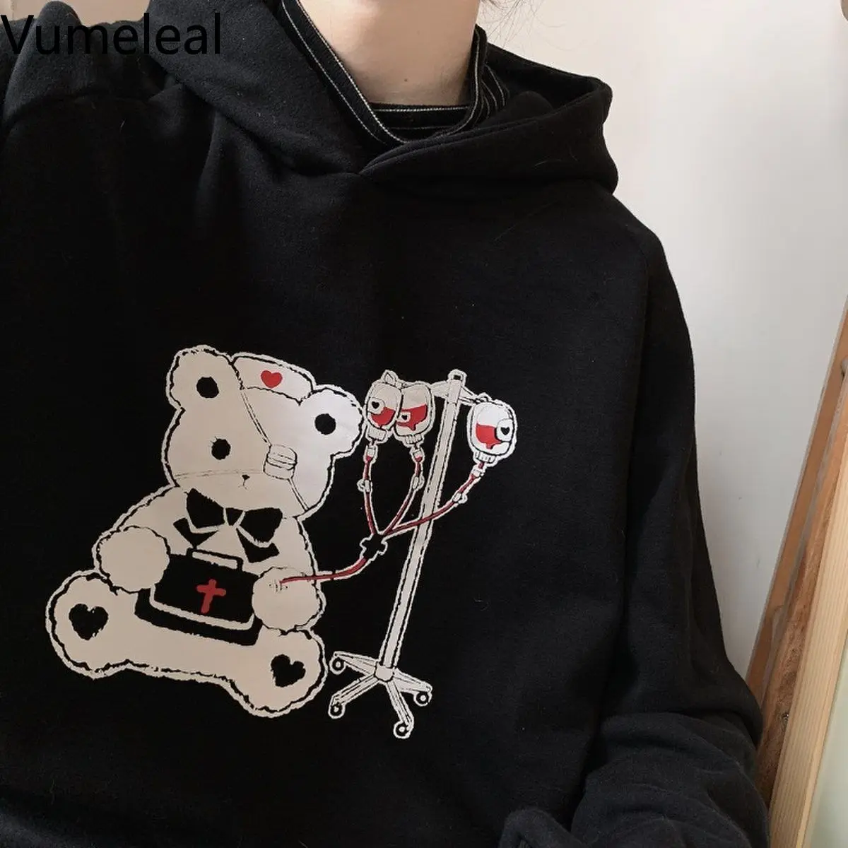 

Женская толстовка с капюшоном в стиле «бойфренд»