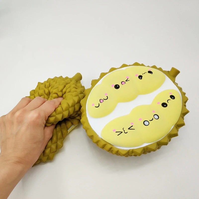 

Soft Stress Relief Exquisite Durian Squeeze Toy, Cartoon Squishy Rebound Simulation Decompression Toy for Kids