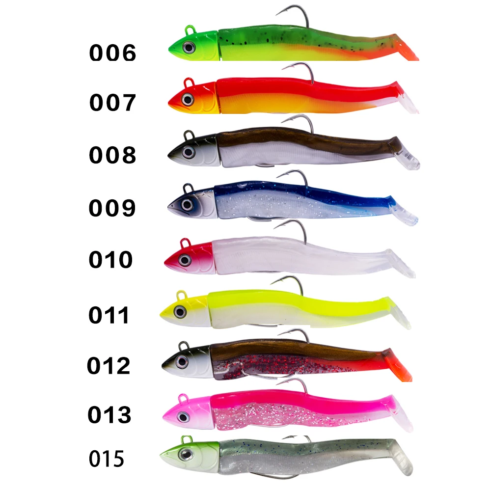 Рыболовная приманка Hunthouse мягкая блесна черного цвета в форме гольяна 180 мм 120 г 160