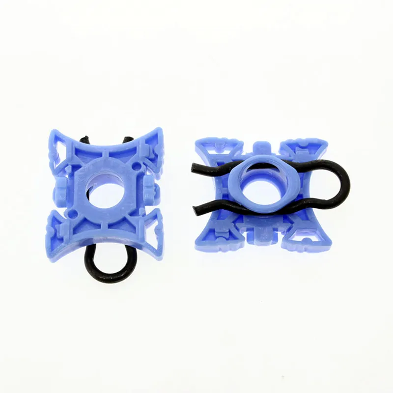 

For SAAB For Volvo S80 S40 S60 XC90 XC60 Auto Glass Lifter Slider Clips Blue Plastic Fasteners
