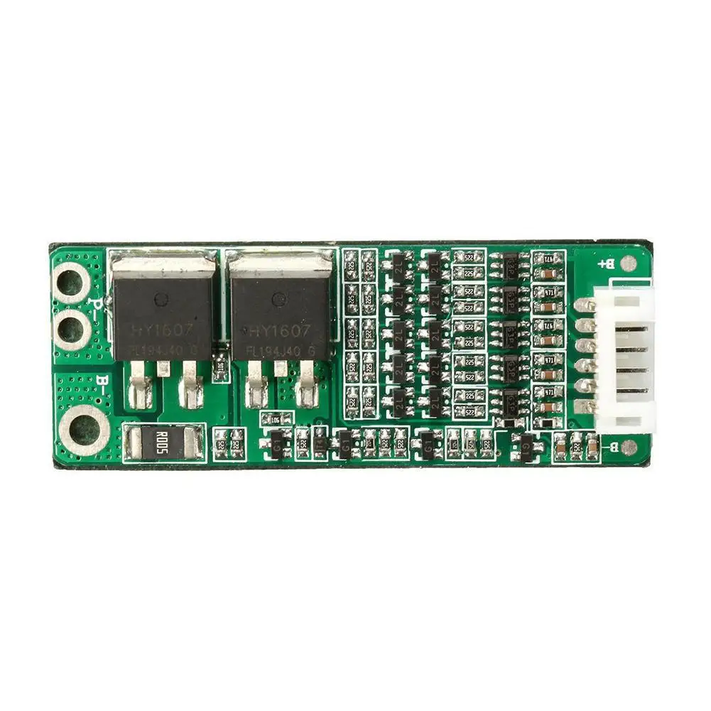5S литиевая батарея 18V 21V 15A Защитная печатная плата Li Ion BMS зарядное устройство +