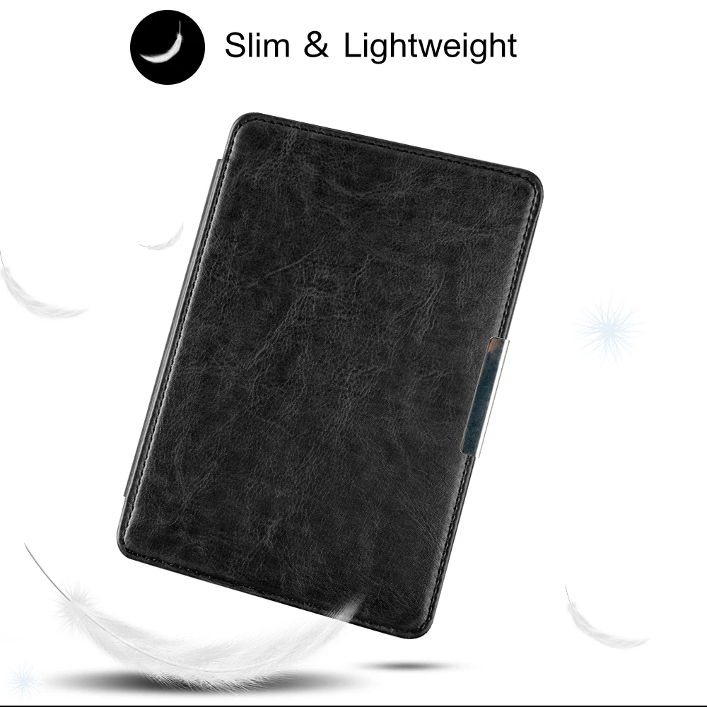 Умный Жесткий Тонкий кожаный чехол для Kobo Glo " /Kobo glo hd с застежкой на магните++ пленка+ стилус