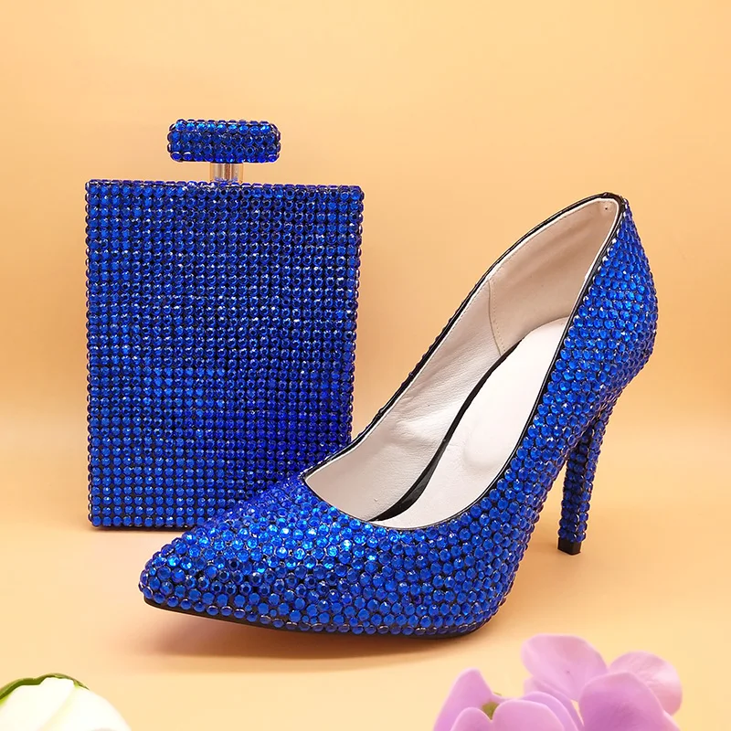Женские свадебные туфли лодочки с острым носком на тонком каблуке|shoe and bag|party shoe